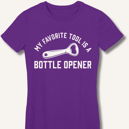 My Favorite Tool Fitted T-Shirt - Sip & Shirt