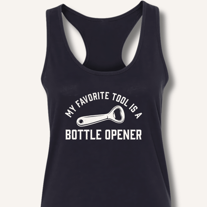 My Favorite Tool Racerback Tank - Sip & Shirt
