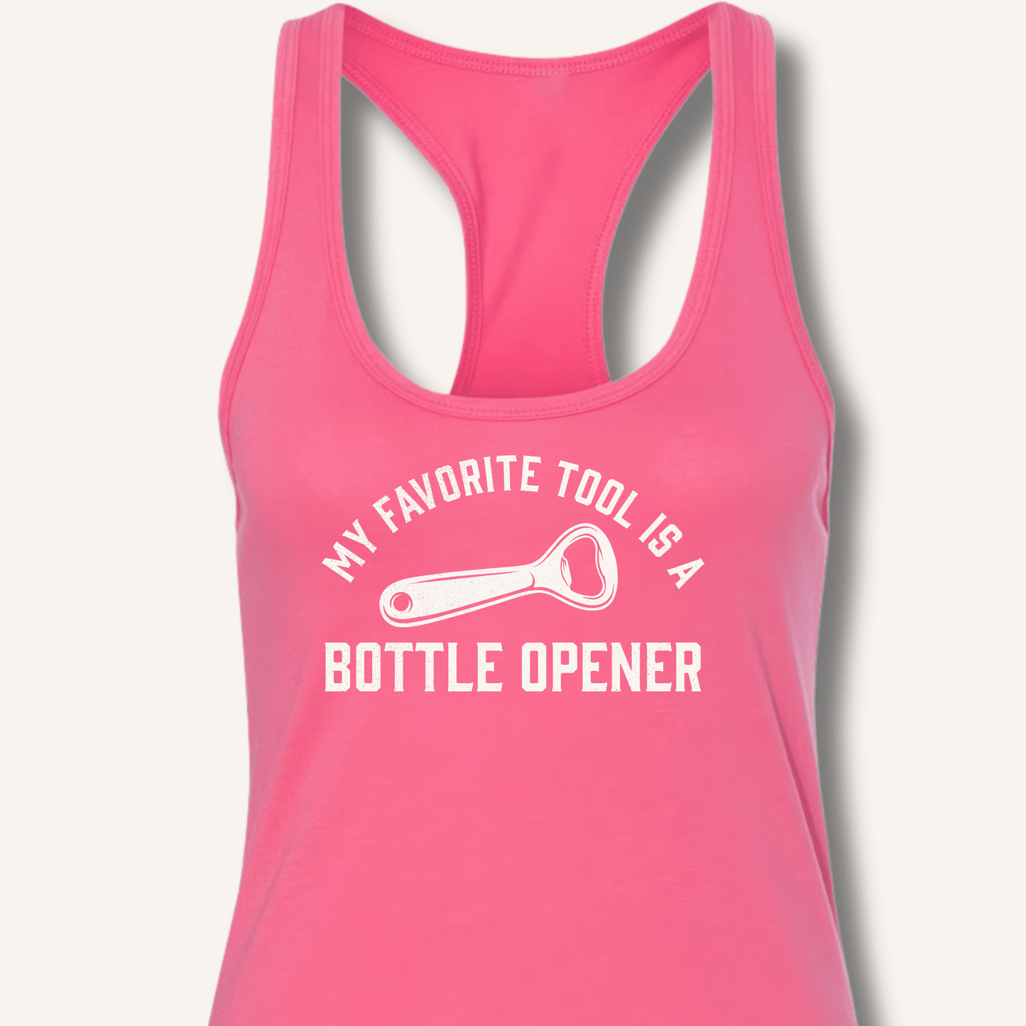 My Favorite Tool Racerback Tank - Sip & Shirt