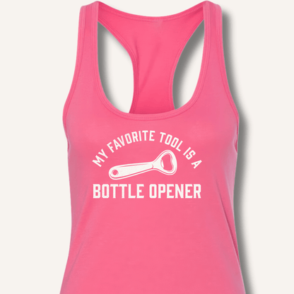 My Favorite Tool Racerback Tank - Sip & Shirt