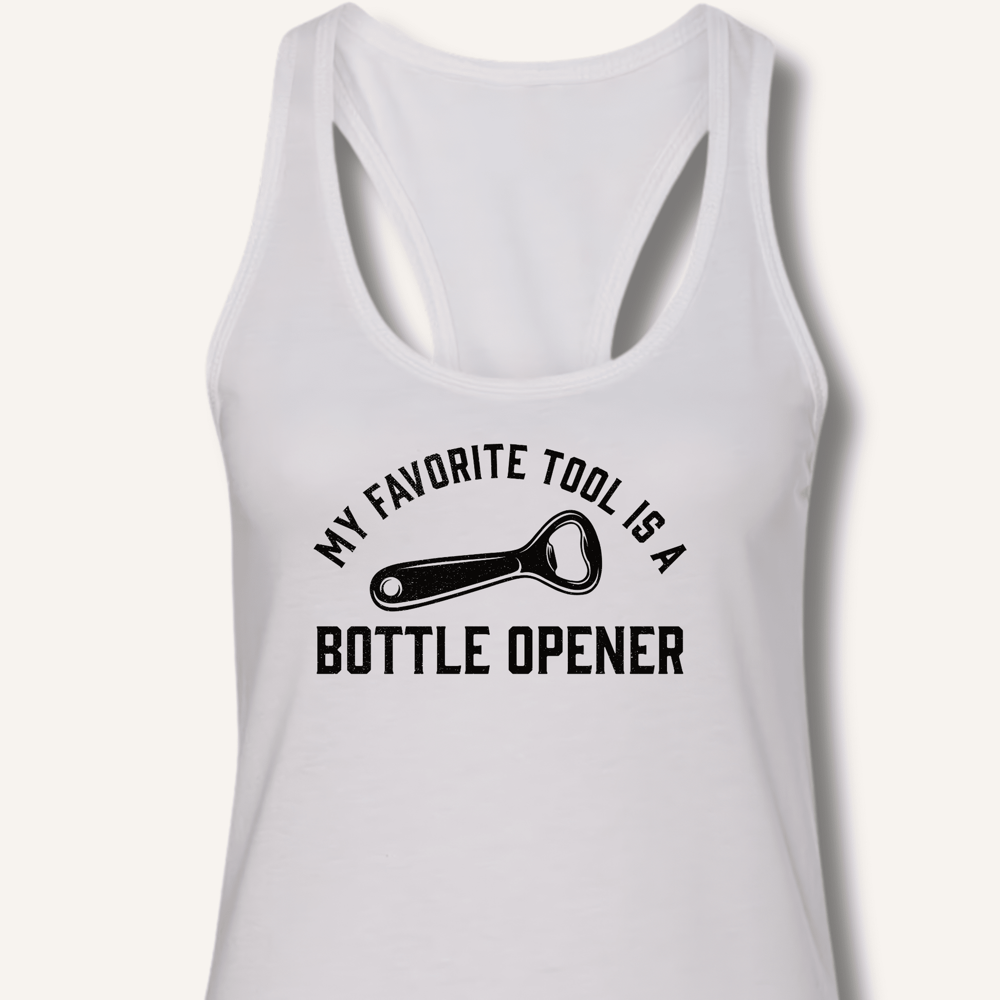 My Favorite Tool Racerback Tank - Sip & Shirt