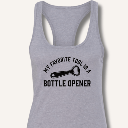 My Favorite Tool Racerback Tank - Sip & Shirt