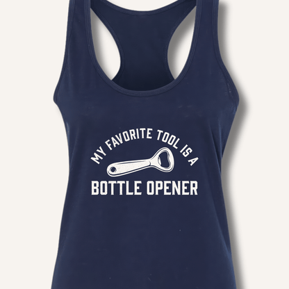 My Favorite Tool Racerback Tank - Sip & Shirt