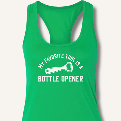 My Favorite Tool Racerback Tank - Sip & Shirt