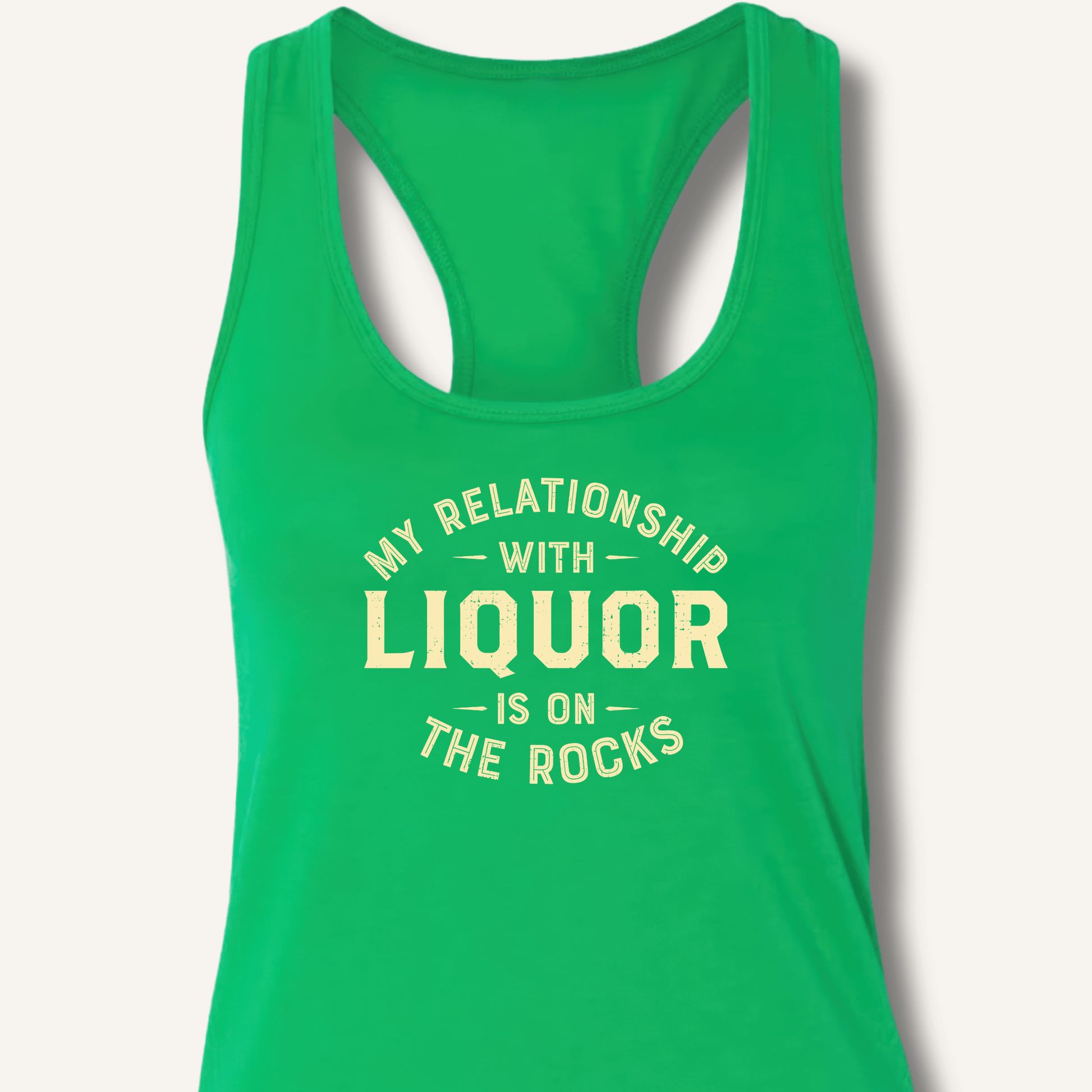 My Relationship With Liquor Racerback Tank - Sip & Shirt