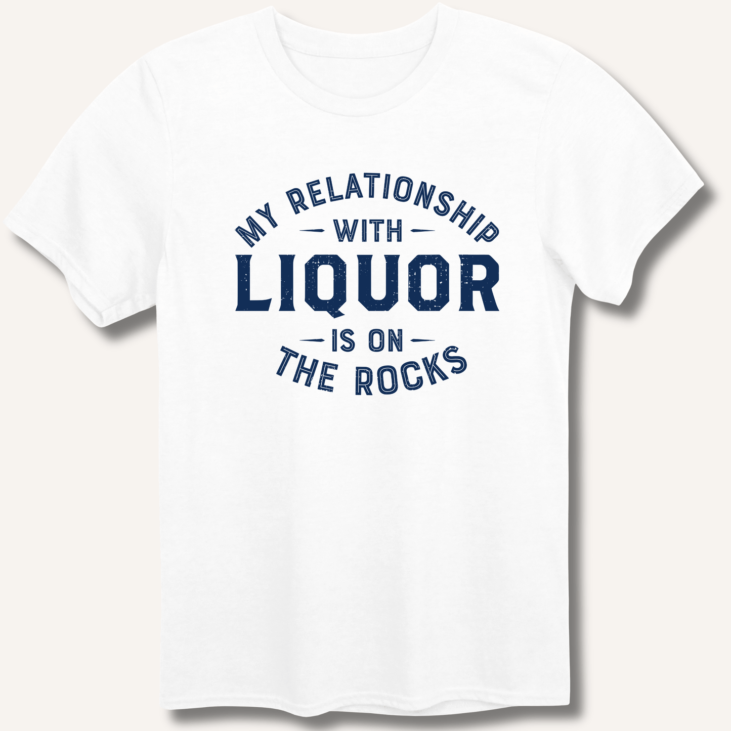 My Relationship With Liquor T-Shirt - Sip & Shirt