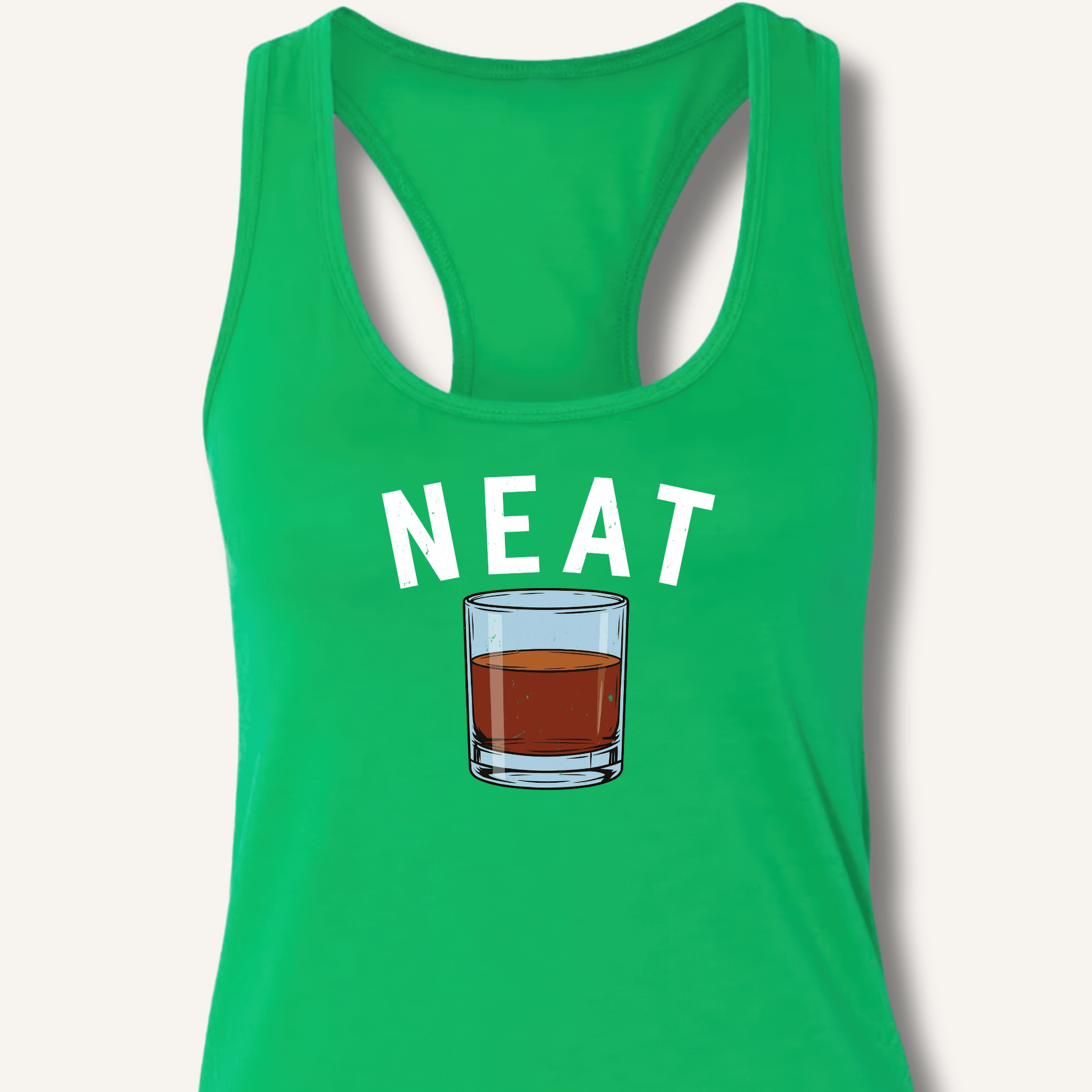 Neat Whiskey Racerback Tank - Sip & Shirt