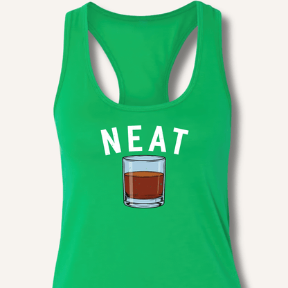 Neat Whiskey Racerback Tank - Sip & Shirt