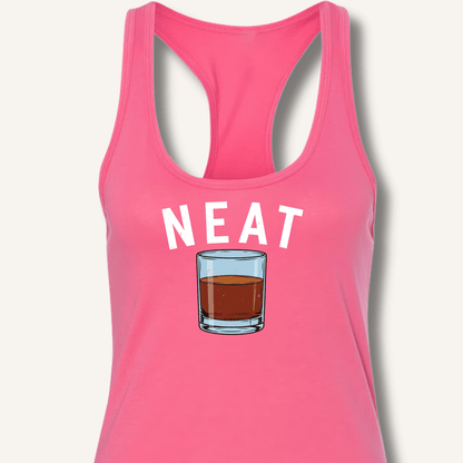 Neat Whiskey Racerback Tank - Sip & Shirt