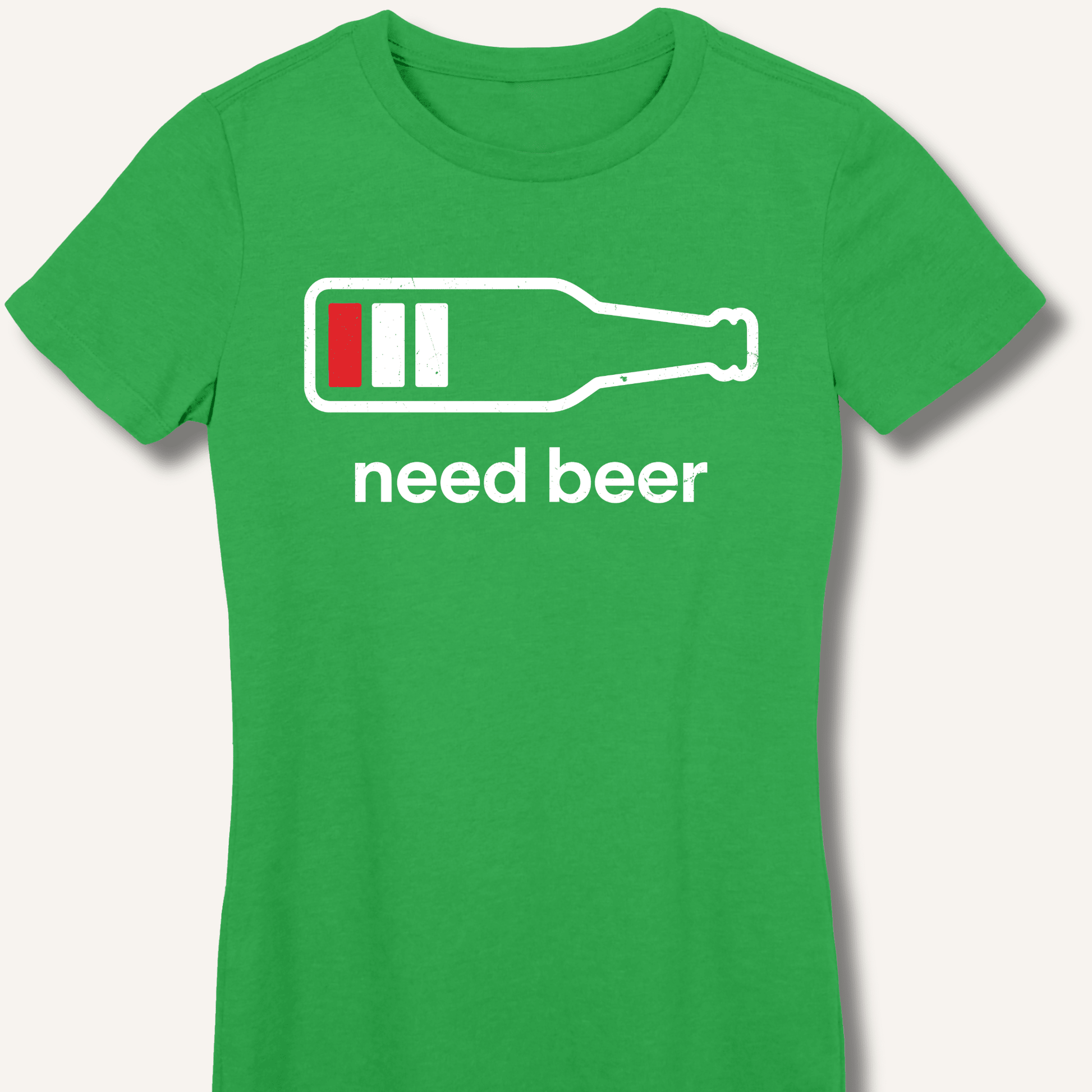 Need Beer Fitted T-Shirt - Sip & Shirt