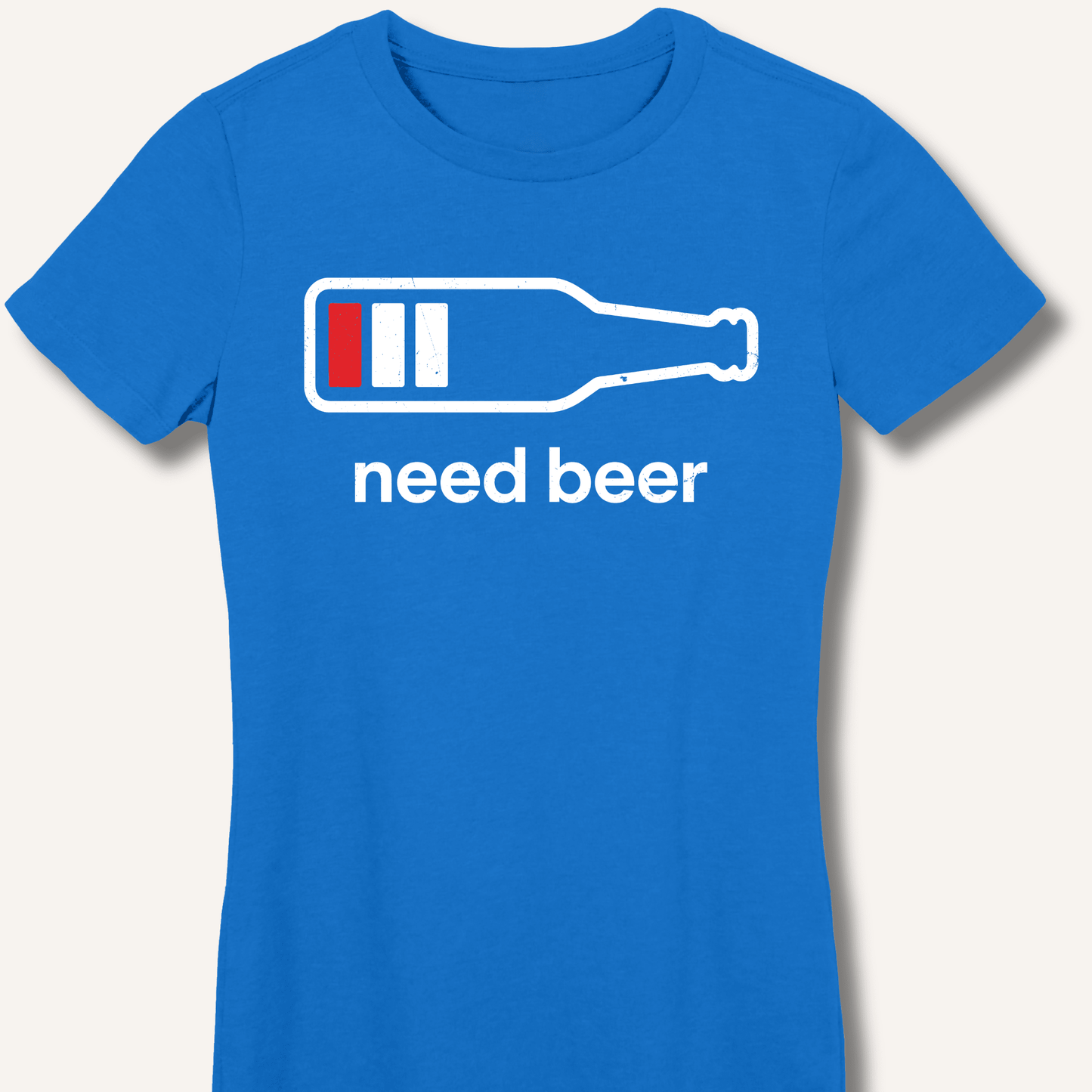 Need Beer Fitted T-Shirt - Sip & Shirt