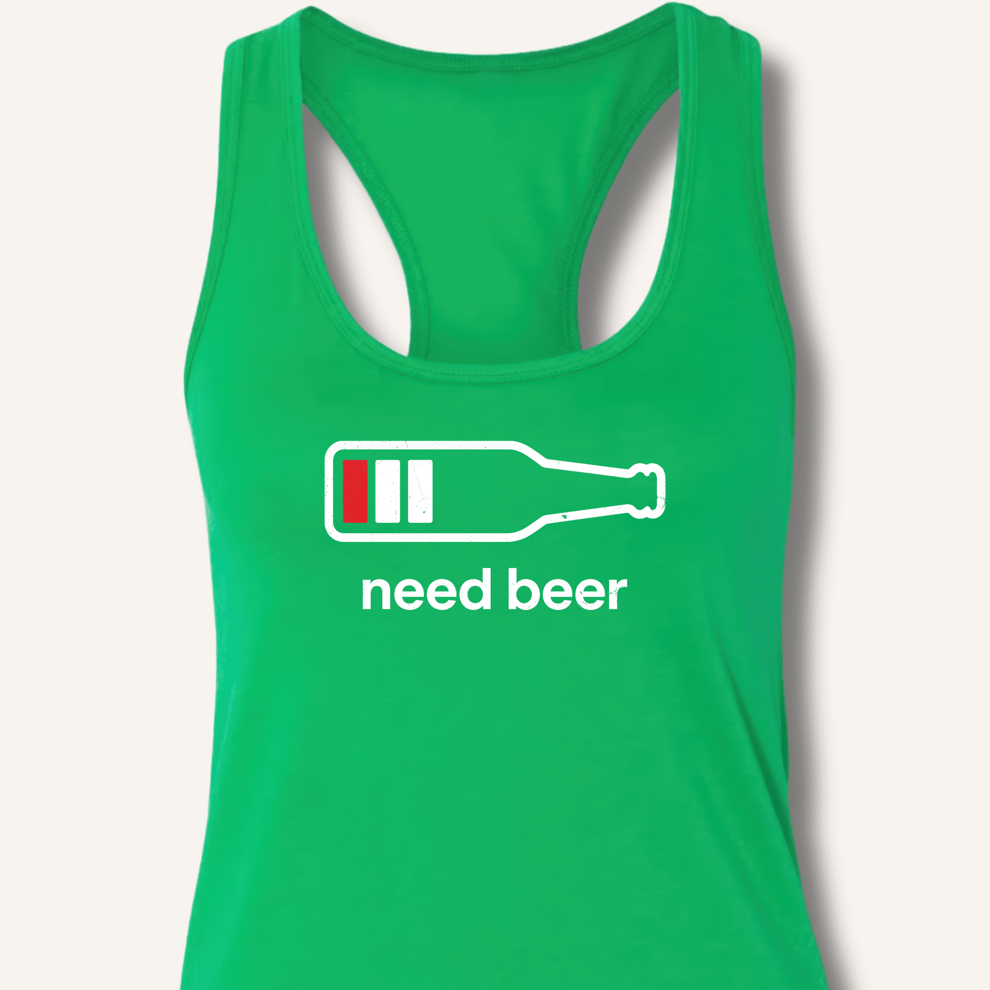 Need Beer Racerback Tank - Sip & Shirt