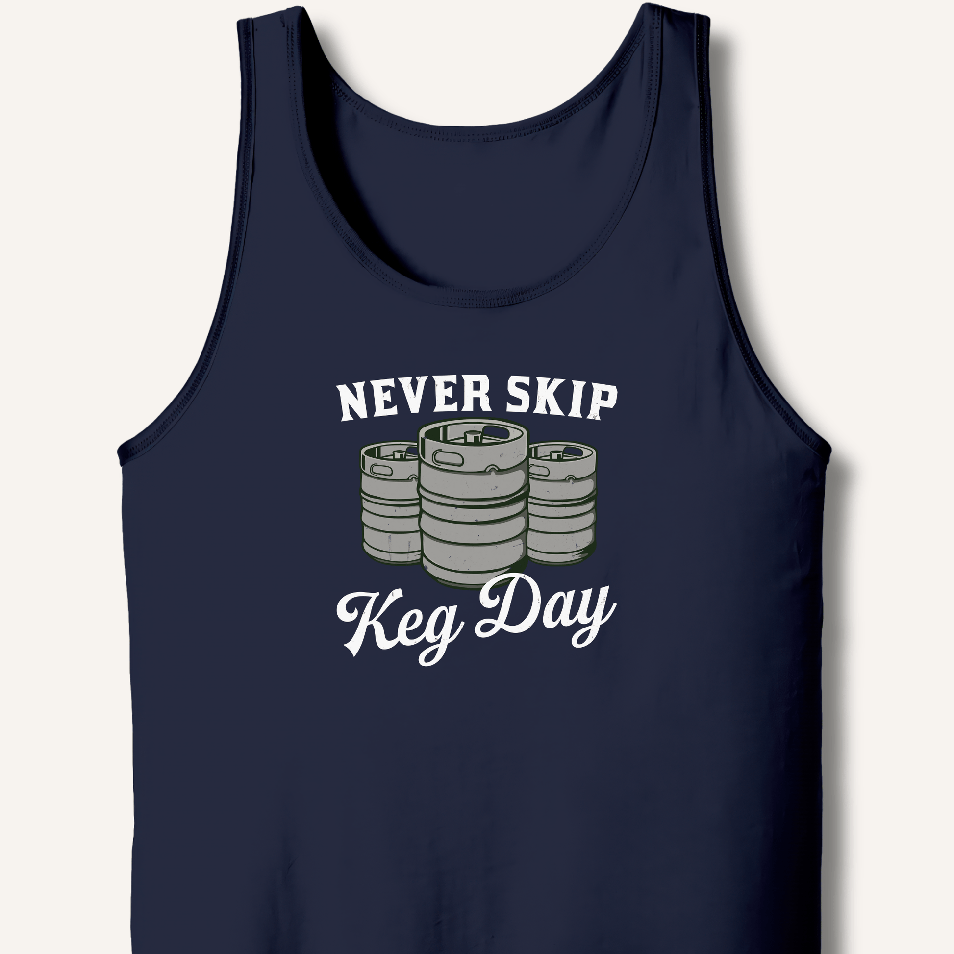 Never Skip Keg Day Tank - Sip & Shirt