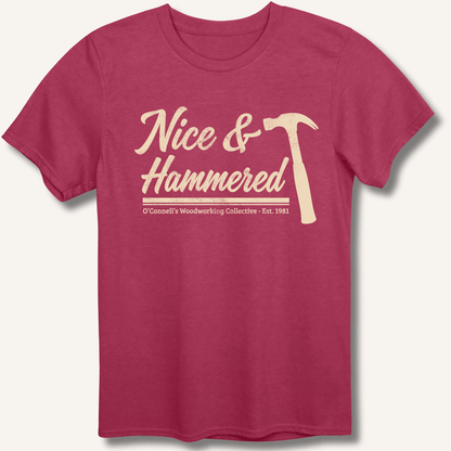 Nice & Hammered T-Shirt - Sip & Shirt