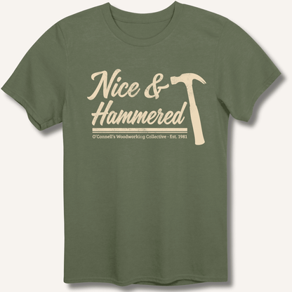 Nice & Hammered T-Shirt - Sip & Shirt