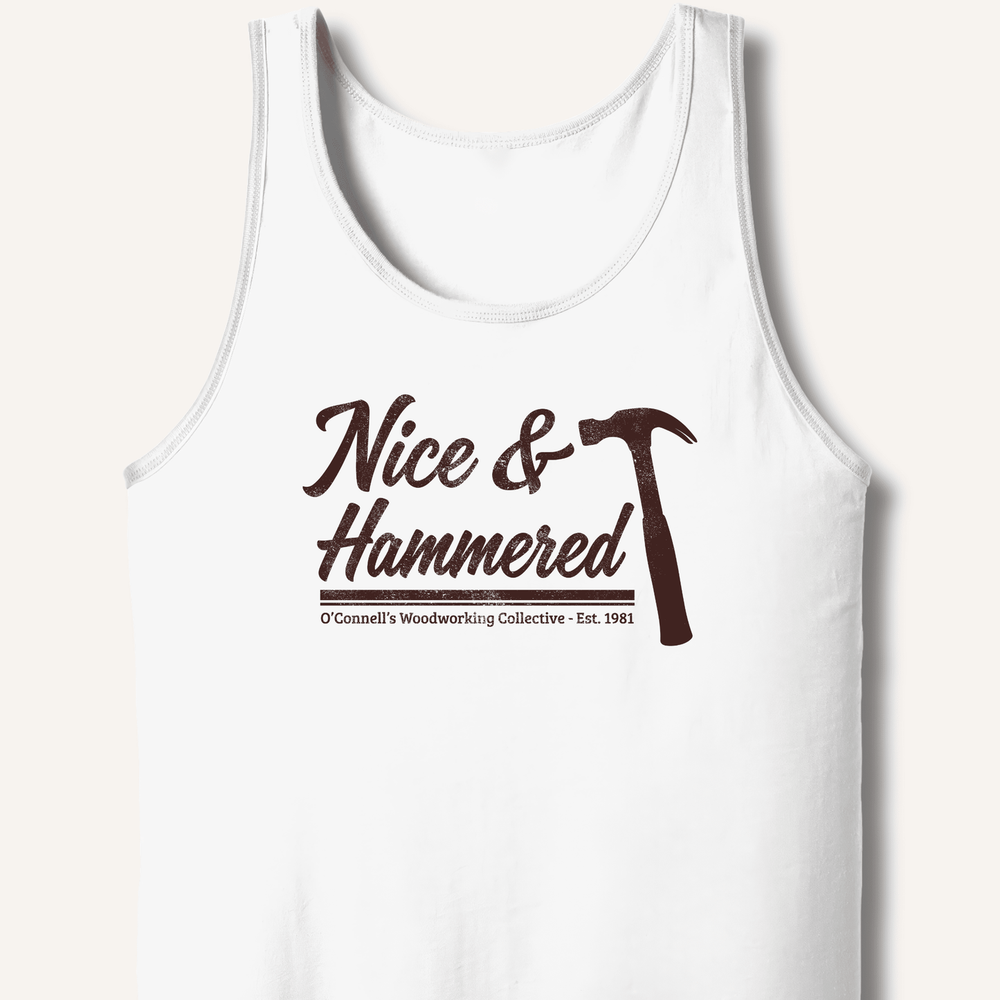 Nice & Hammered Tank - Sip & Shirt