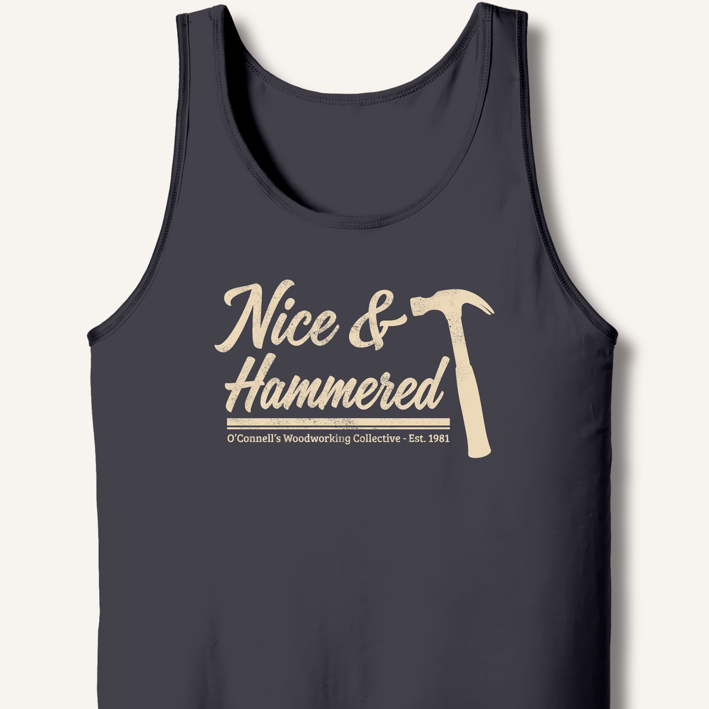 Nice & Hammered Tank - Sip & Shirt