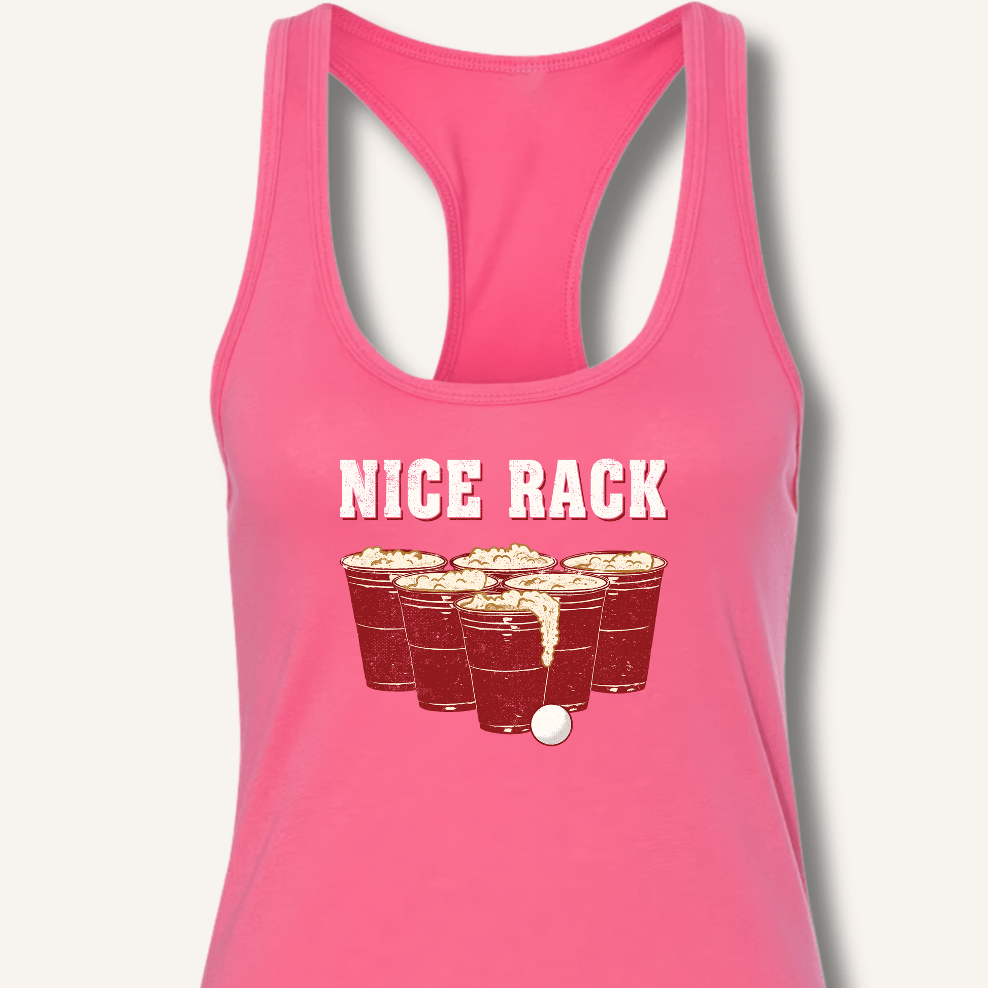 Nice Rack Racerback Tank - Sip & Shirt
