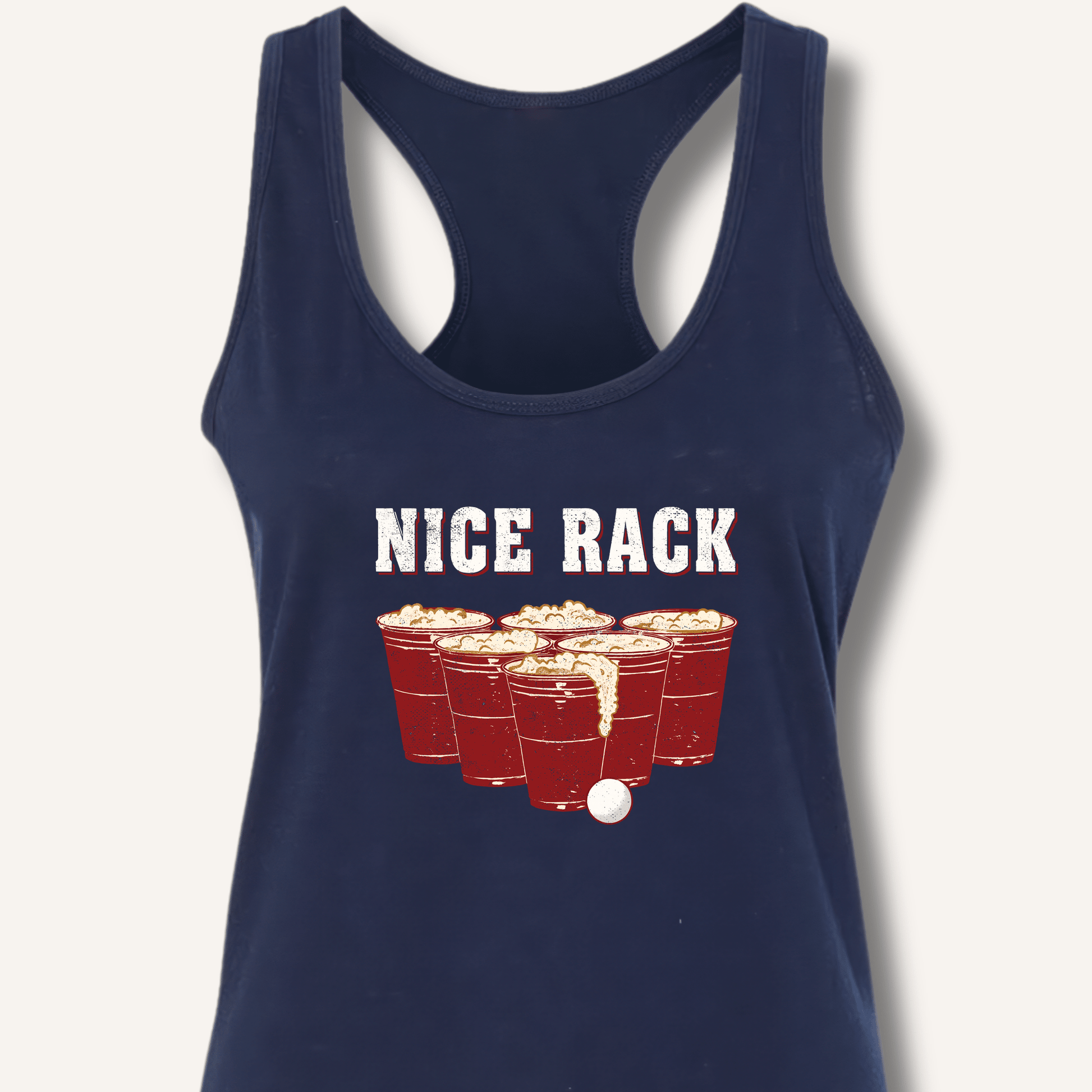 Nice Rack Racerback Tank - Sip & Shirt