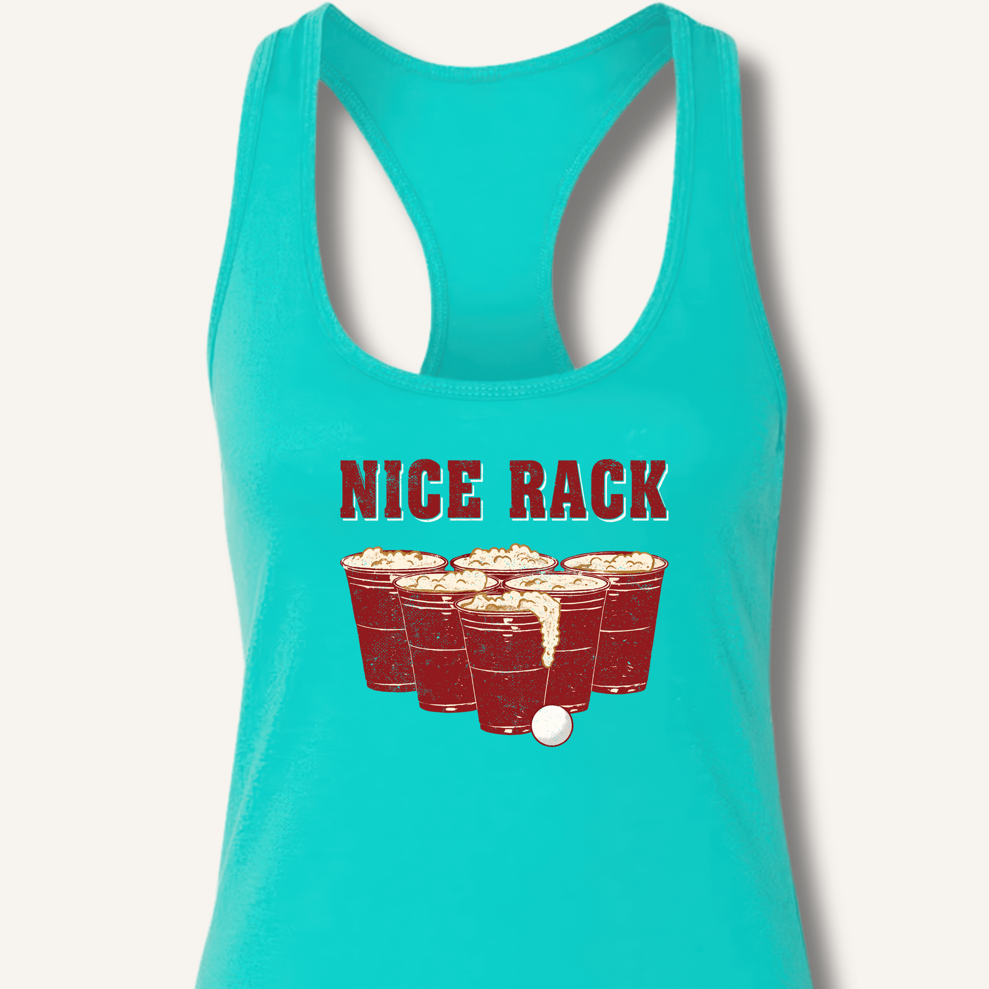 Nice Rack Racerback Tank - Sip & Shirt