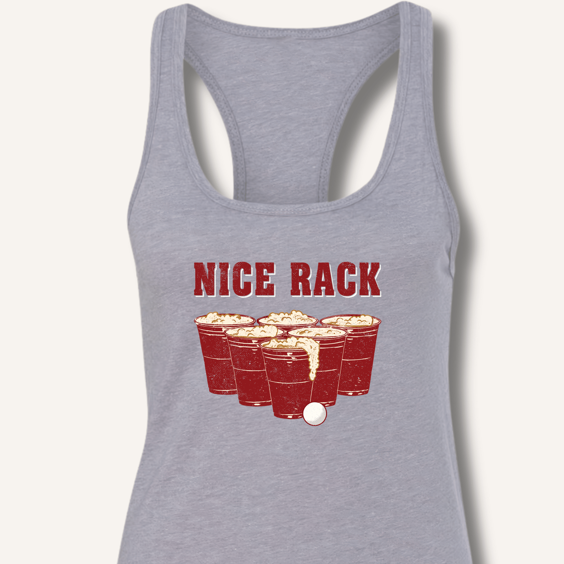 Nice Rack Racerback Tank - Sip & Shirt