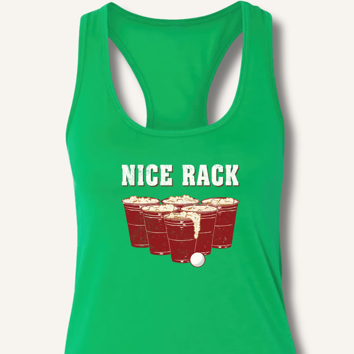 Nice Rack Racerback Tank - Sip & Shirt