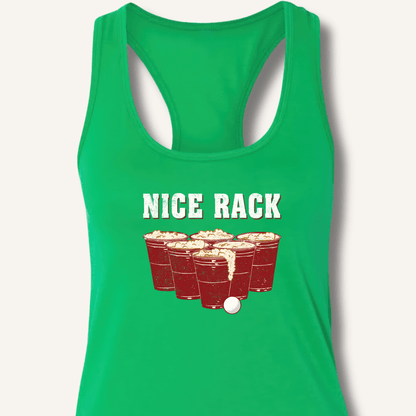 Nice Rack Racerback Tank - Sip & Shirt