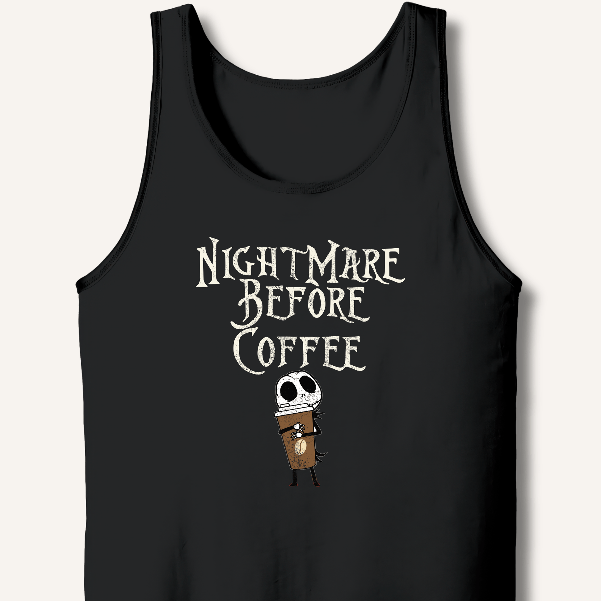 Nightmare Before Coffee Tank - Sip & Shirt