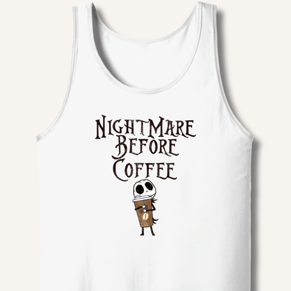 Nightmare Before Coffee Tank - Sip & Shirt