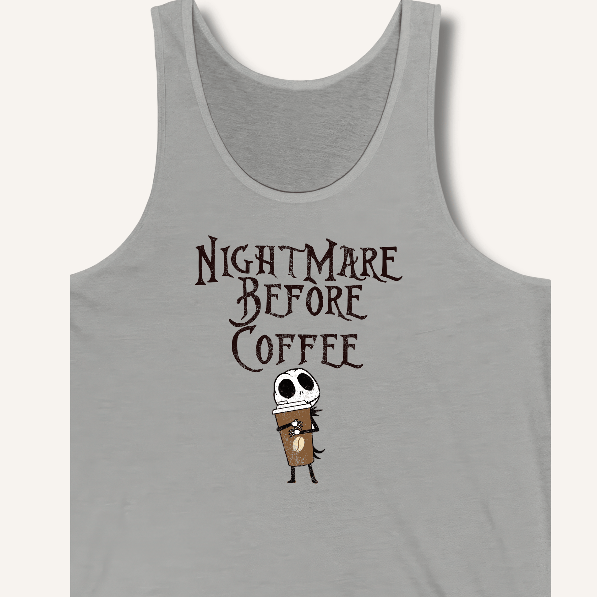 Nightmare Before Coffee Tank - Sip & Shirt