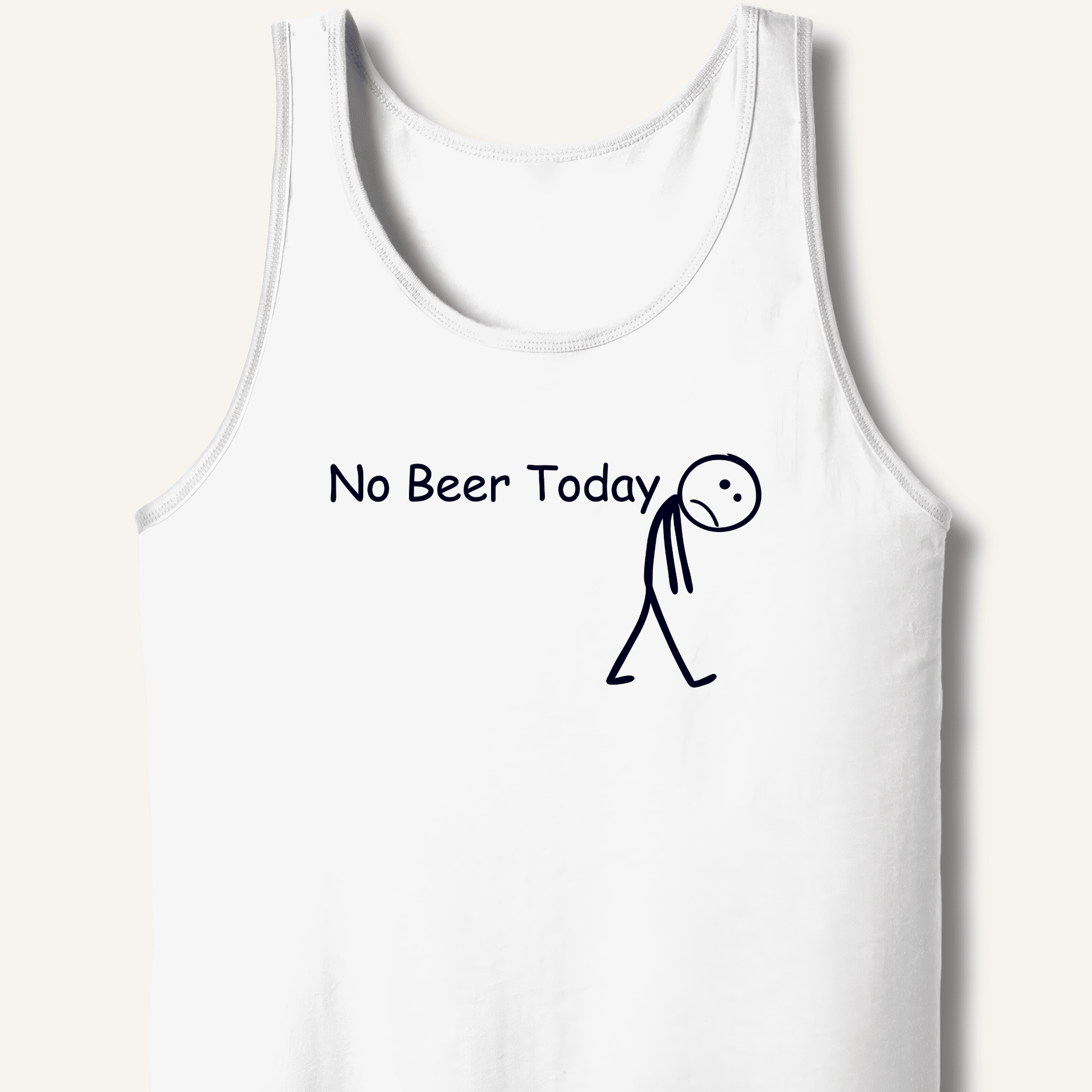 No Beer Today Tank - Sip & Shirt
