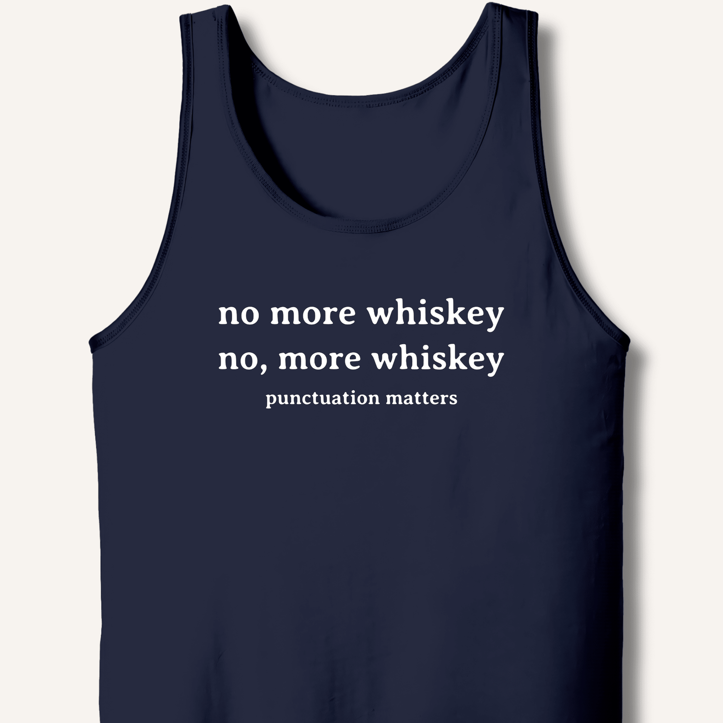 No More Whiskey Tank - Sip & Shirt