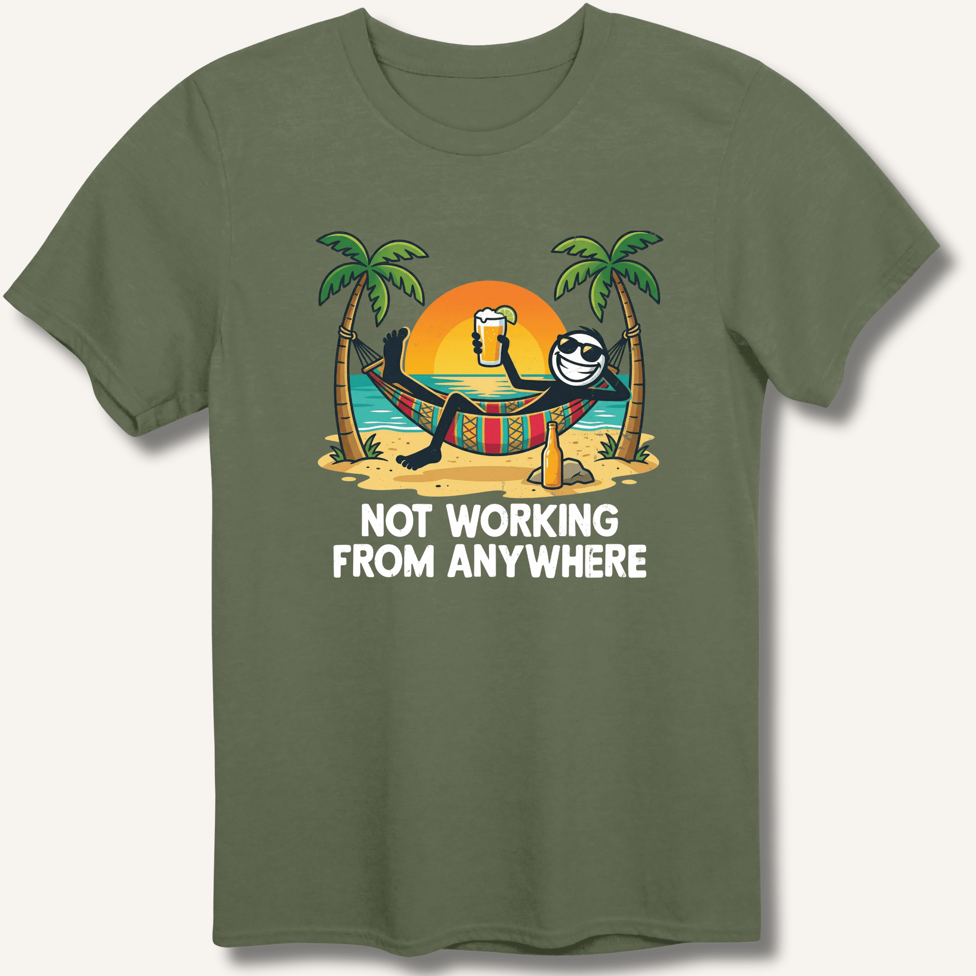 Not Working From Anywhere T-Shirt - Sip & Shirt