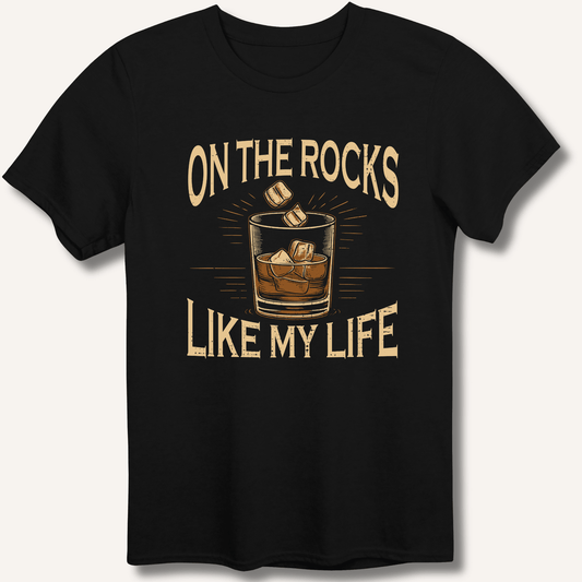 On The Rocks T-Shirt - Sip & Shirt