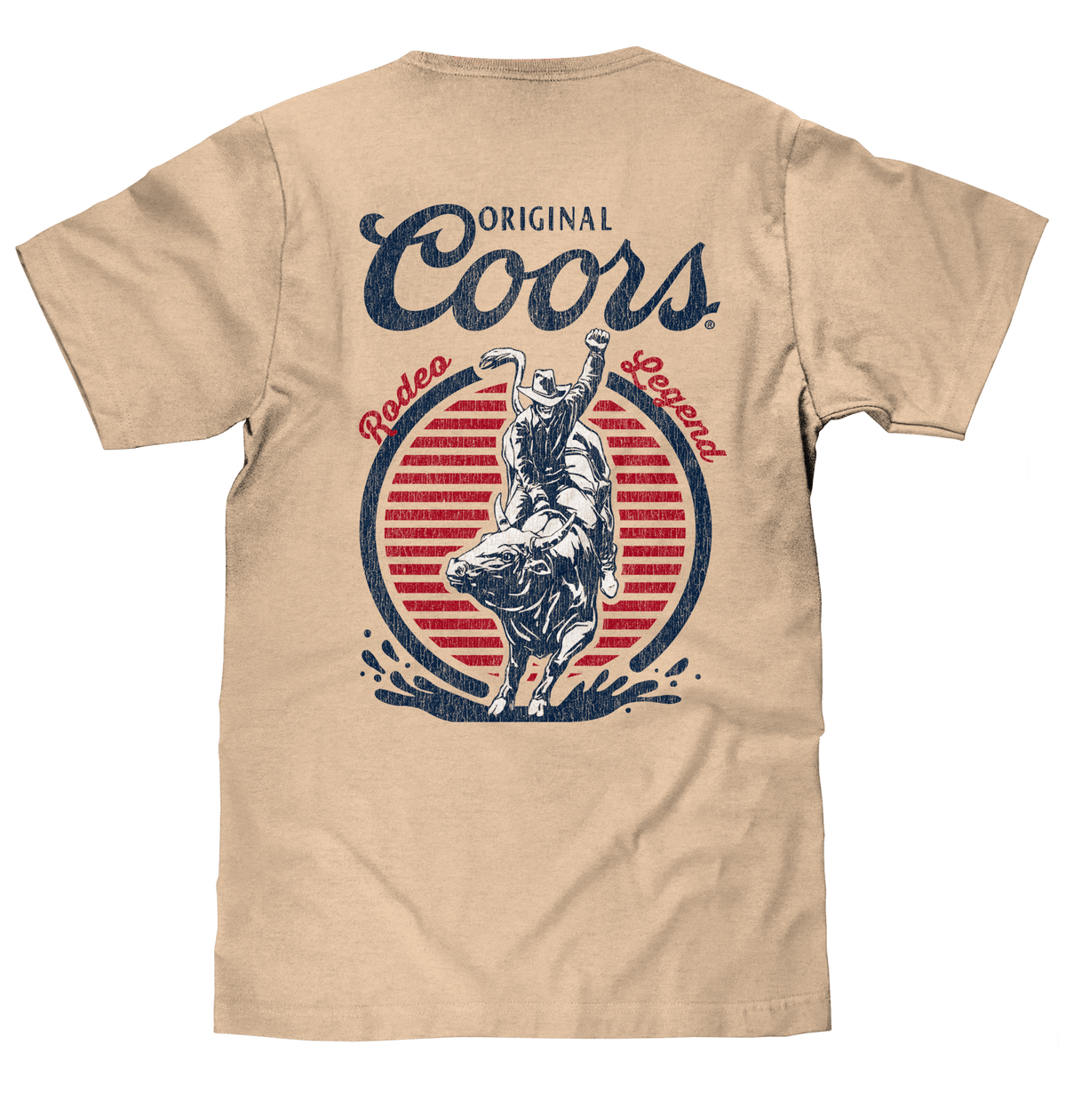 Original Coors Rodeo Legend Officially Licensed T-Shirt - Sip & Shirt