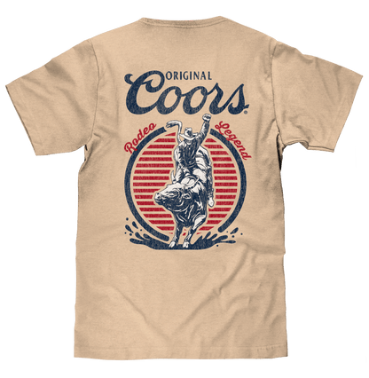 Original Coors Rodeo Legend Officially Licensed T-Shirt - Sip & Shirt