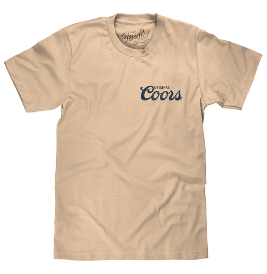 Original Coors Rodeo Legend Officially Licensed T-Shirt - Sip & Shirt