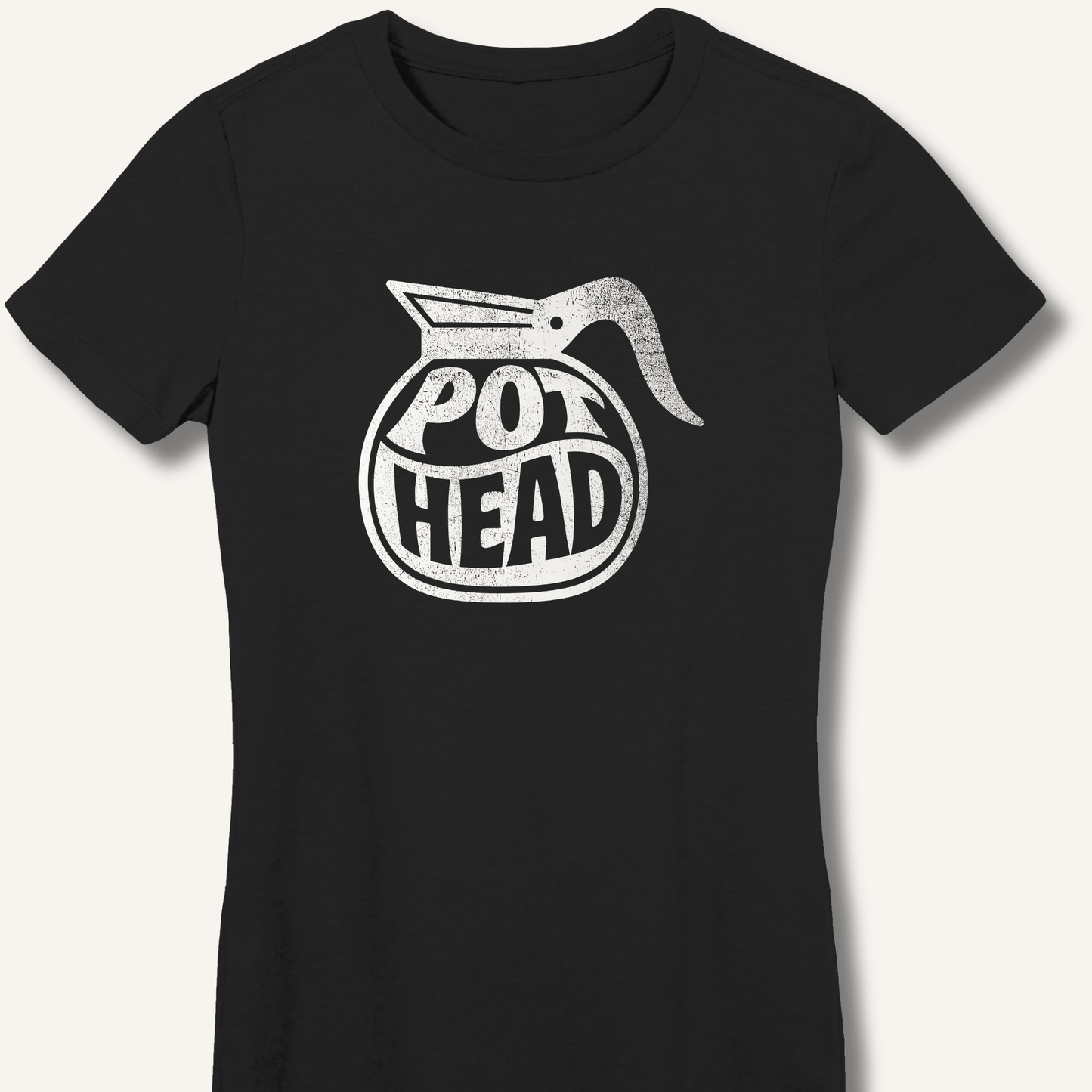 Pot Head Fitted T-Shirt - Sip & Shirt