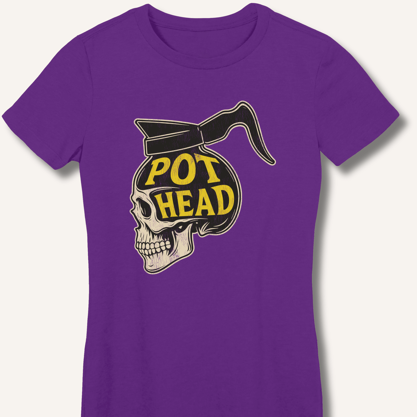 Pot Head Fitted T-Shirt - Sip & Shirt