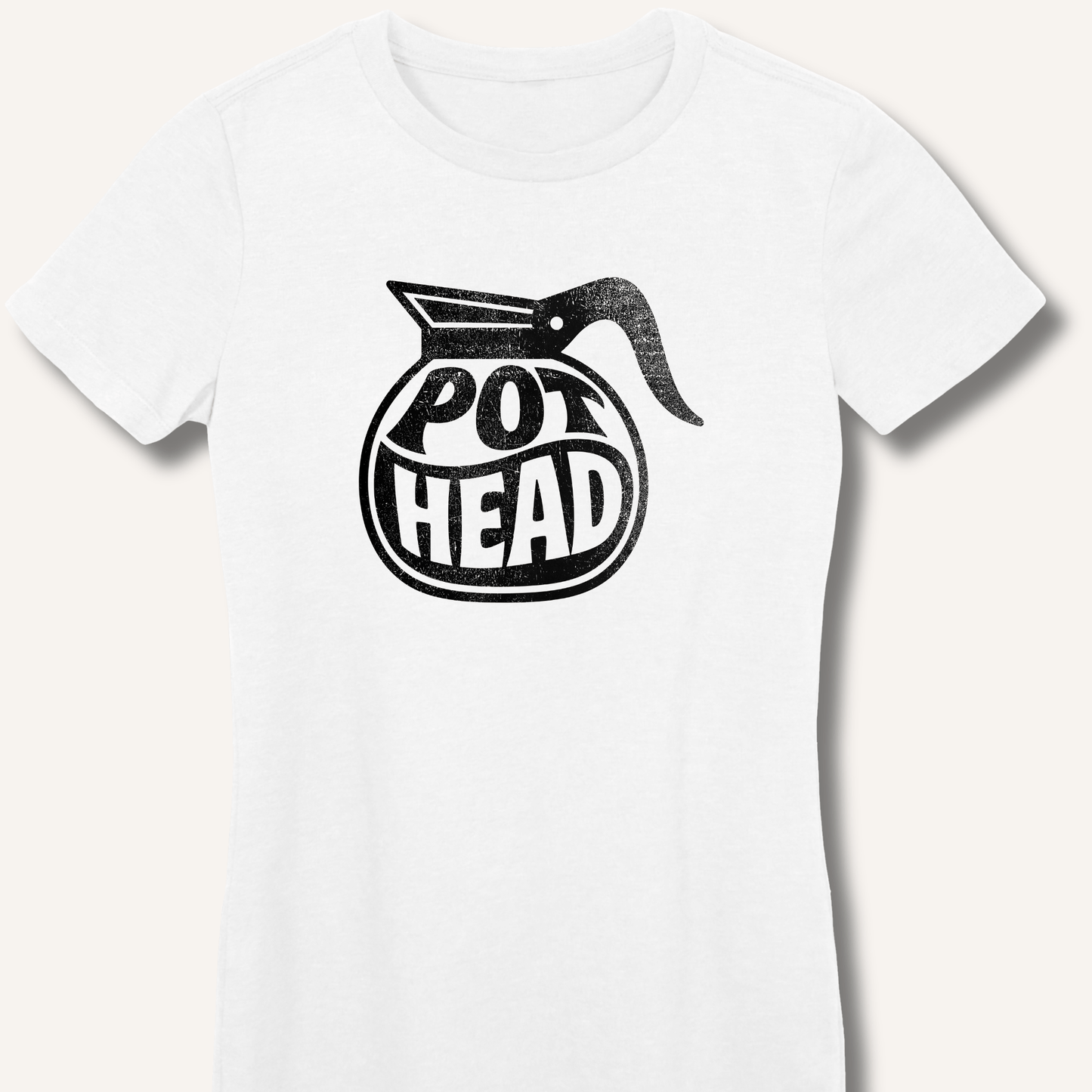 Pot Head Fitted T-Shirt - Sip & Shirt