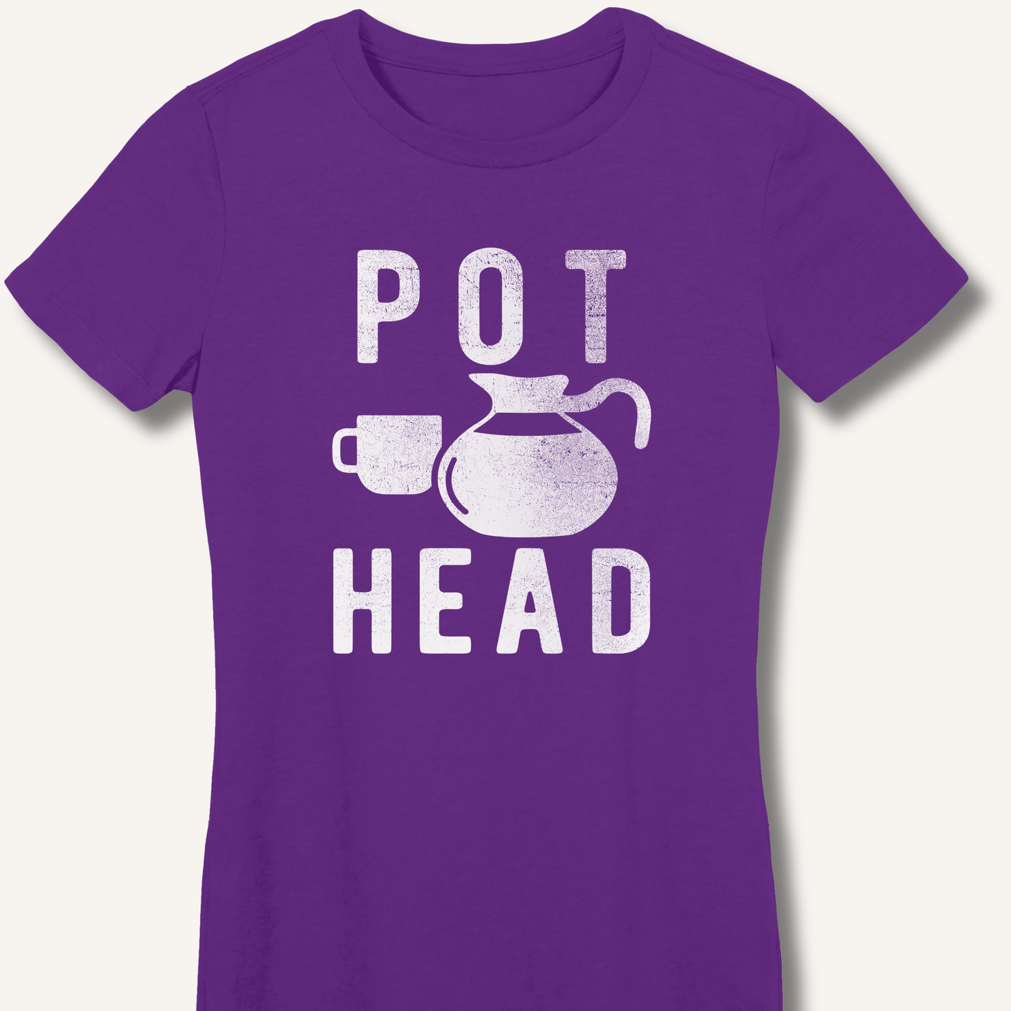 Pot Head Fitted T-Shirt - Sip & Shirt