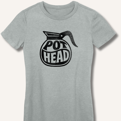 Pot Head Fitted T-Shirt - Sip & Shirt