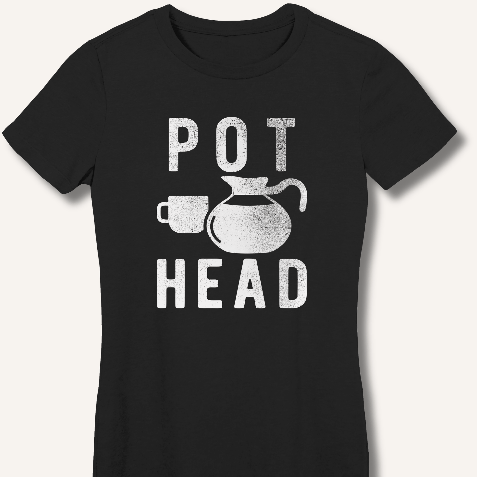 Pot Head Fitted T-Shirt - Sip & Shirt