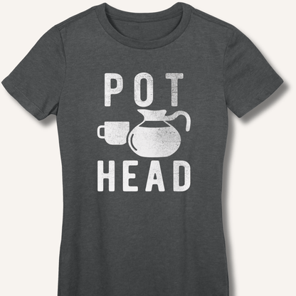 Pot Head Fitted T-Shirt - Sip & Shirt
