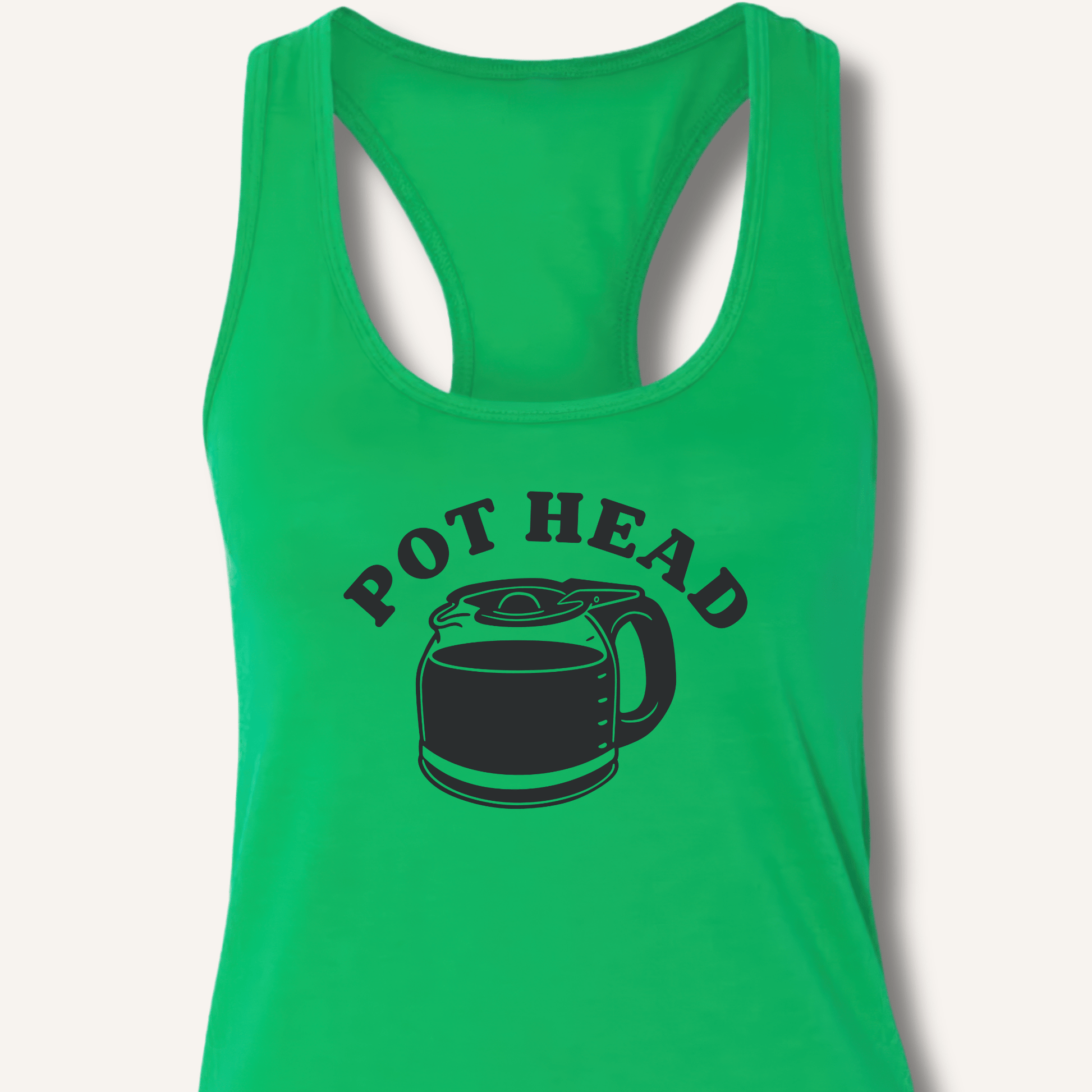 Pot Head Racerback Tank - Sip & Shirt