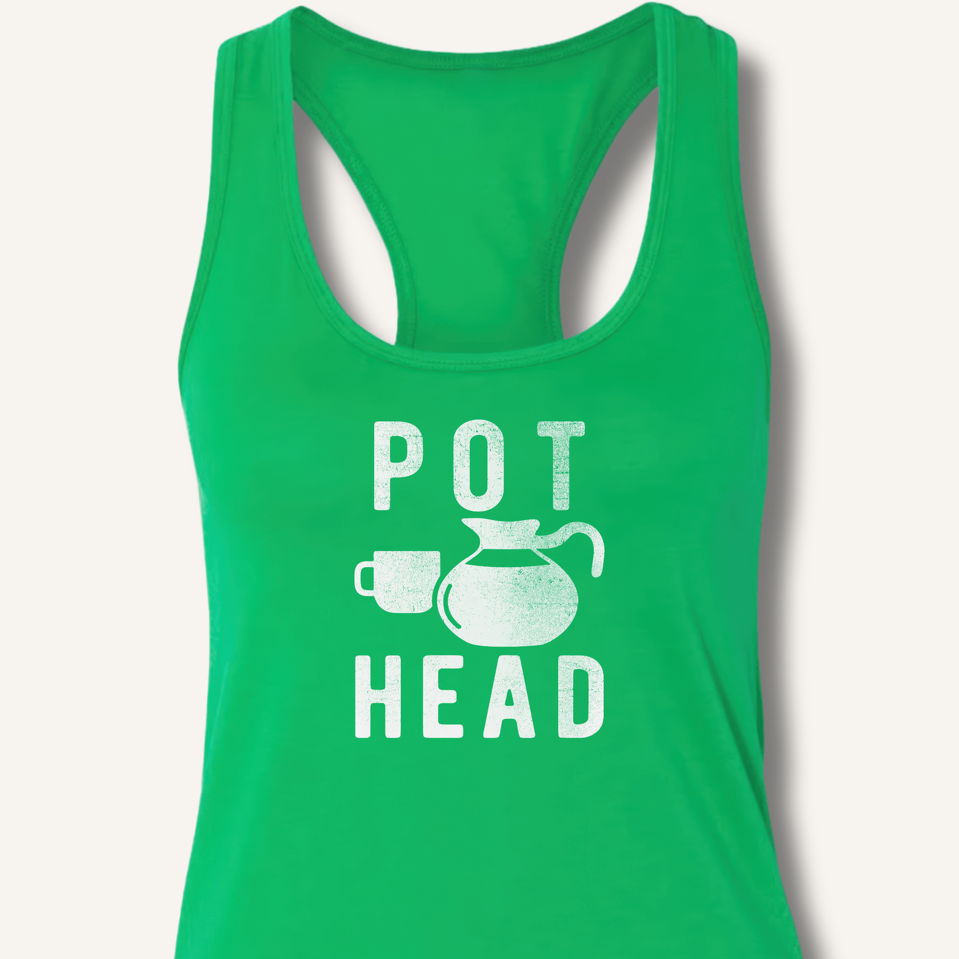 Pot Head Racerback Tank - Sip & Shirt