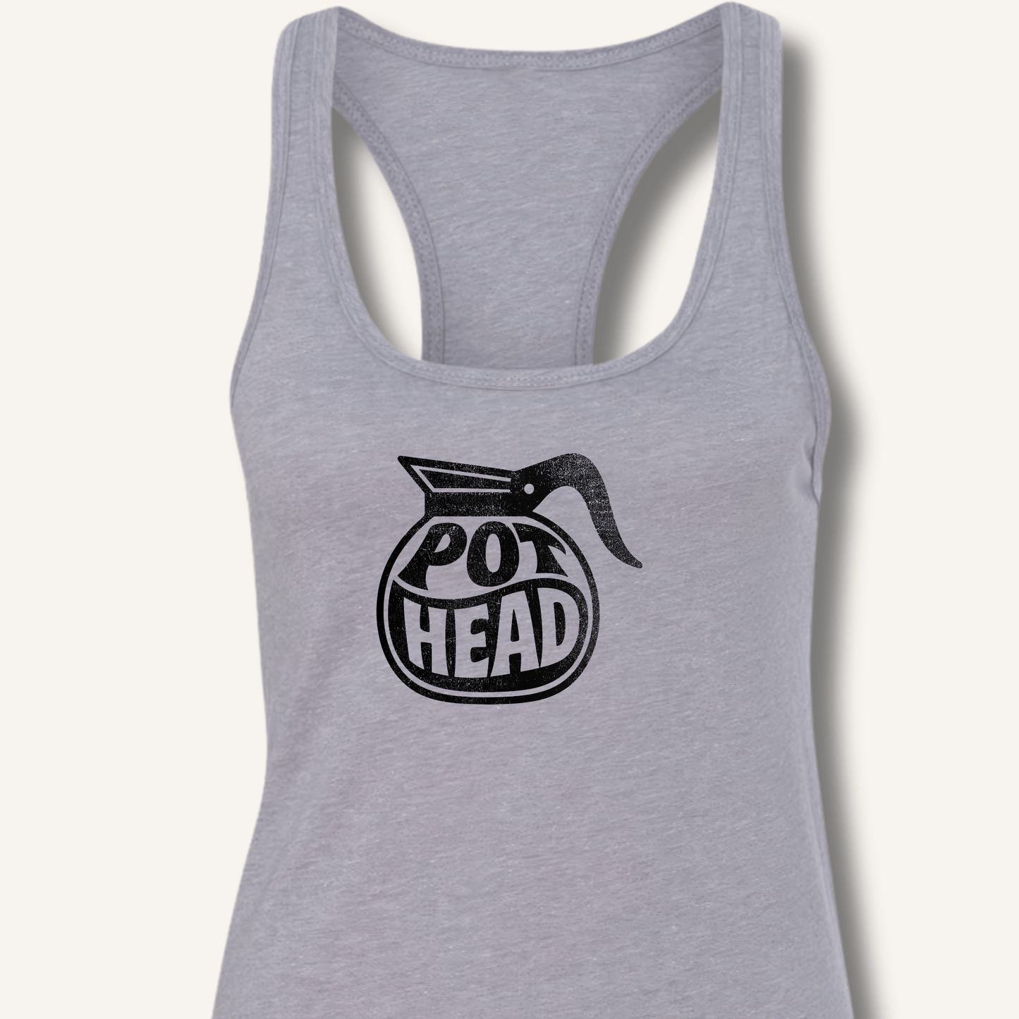 Pot Head Racerback Tank - Sip & Shirt