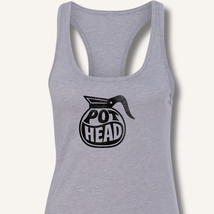 Pot Head Racerback Tank - Sip & Shirt