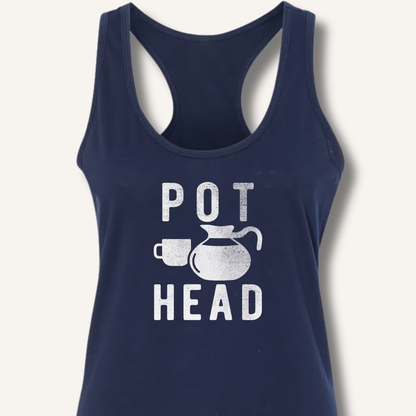Pot Head Racerback Tank - Sip & Shirt