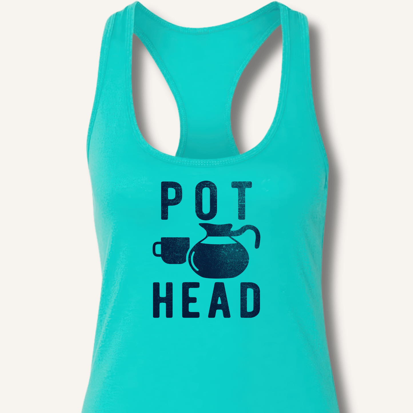 Pot Head Racerback Tank - Sip & Shirt